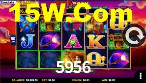 Sinta a adrenalina dos jogos de cassino com 5956